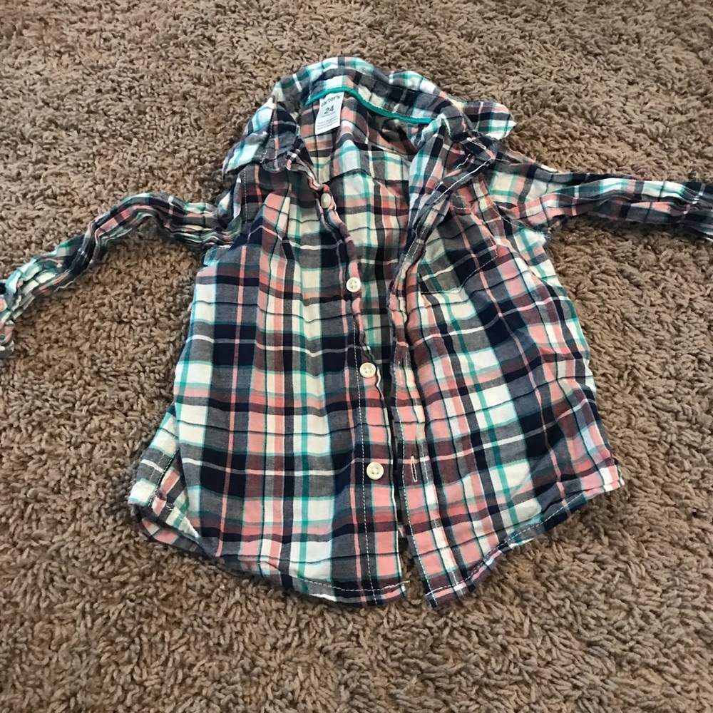 Praised button down shirt